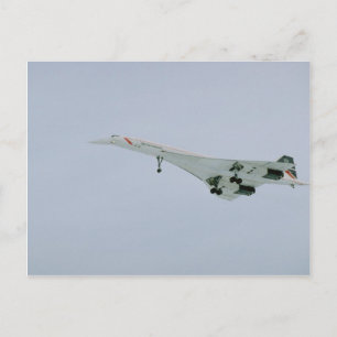 British Airways Concorde auf der Endabfahrt, Ottaw Postkarte