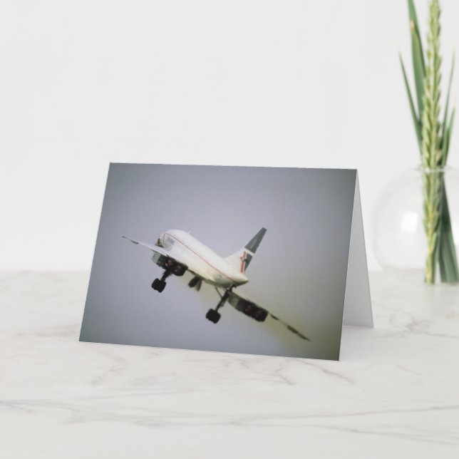 British Airways Concorde Karte (Vorderseite)