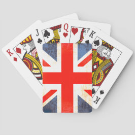 British antiqued flag playing cards spielkarten
