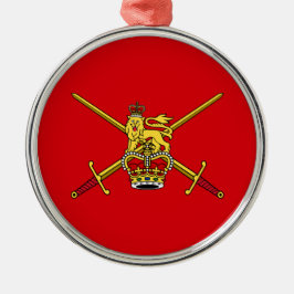 British Army (UK Military) Ornament Aus Metall