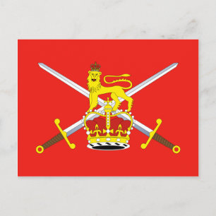 British Army, Vereinigtes Königreich Postkarte