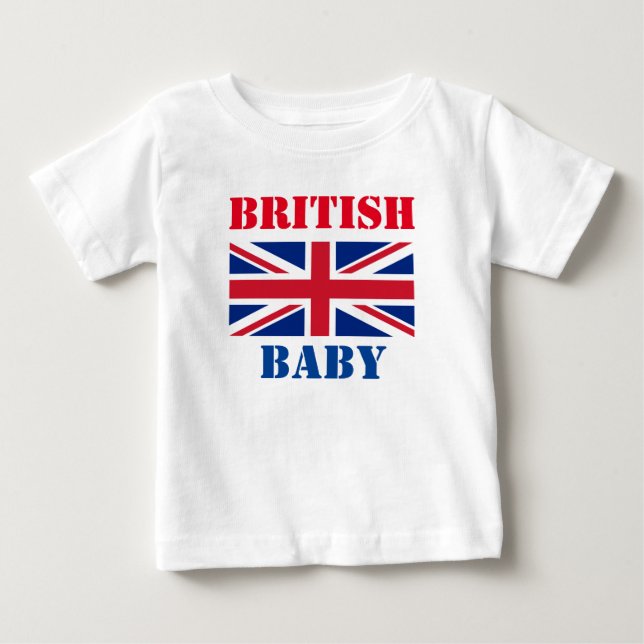 BRITISH BABY T-SHIRT (Vorderseite)