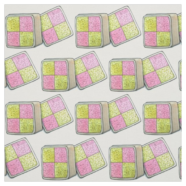 British Battenberg Marzipan Sponsor Cake UK Food Stoff (Muster)