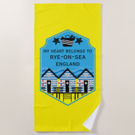 British Beach Hut Geschenke und Dekoration Strandtuch