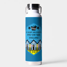 British Beach Hut Geschenke und Dekoration Trinkflasche