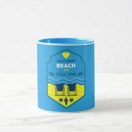 British Beach-Themed-Geschenk Tasse