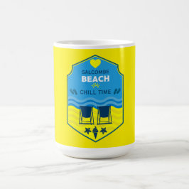 British Beach-Themed-Geschenk Verwandlungstasse