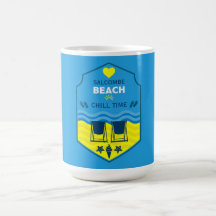 British Beach-Themed-Geschenk