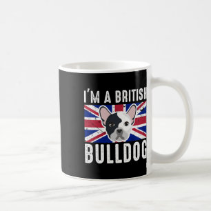 British Bulldog England Union Jack Kaffeetasse