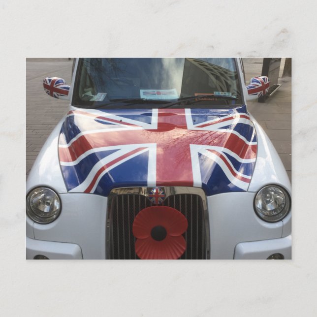 British Cab Postkarte (Vorderseite)