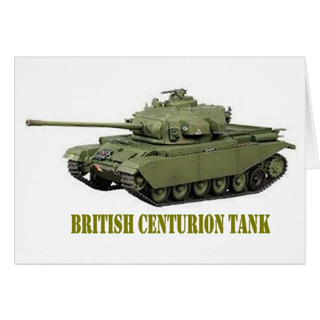 BRITISH CENTURION TANK (Devant horizontal)