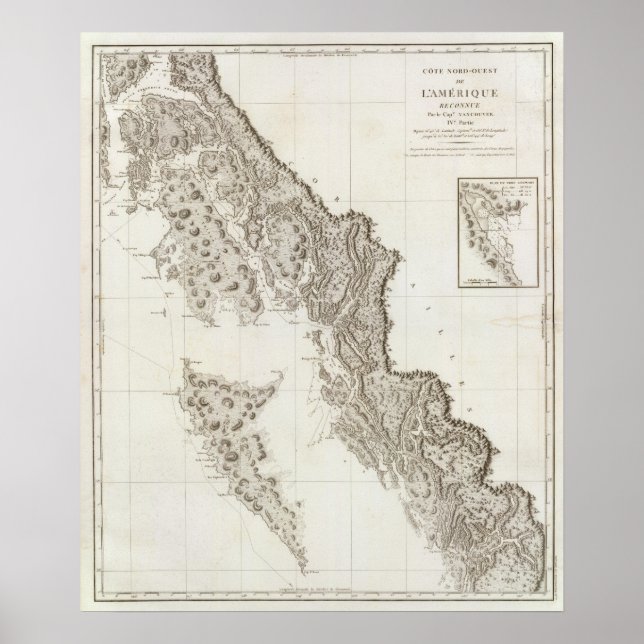 British Columbia Alaska Poster (Vorne)