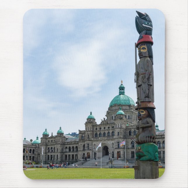 British Columbia Parliament - Victoria, Kanada Mousepad (Vorne)