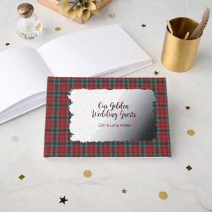 British Columbia Provincial Tartan Golden Wedding Gästebuch