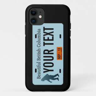 British Columbia Sasquatch License Plate Case-Mate iPhone Hülle