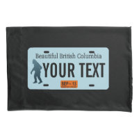 British Columbia Sasquatch License Plate