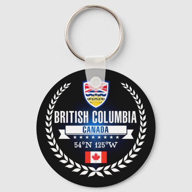 British Columbia Schlüsselanhänger (Vorderseite)
