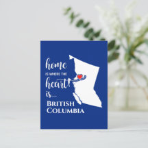 British Columbia Zuhause ist der Ort, an dem das H