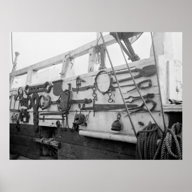 British Convict Ship, 1910er Poster (Vorne)