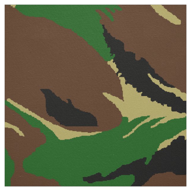 British DPM CAMOUFLAGE Fabric Stoff (Muster)
