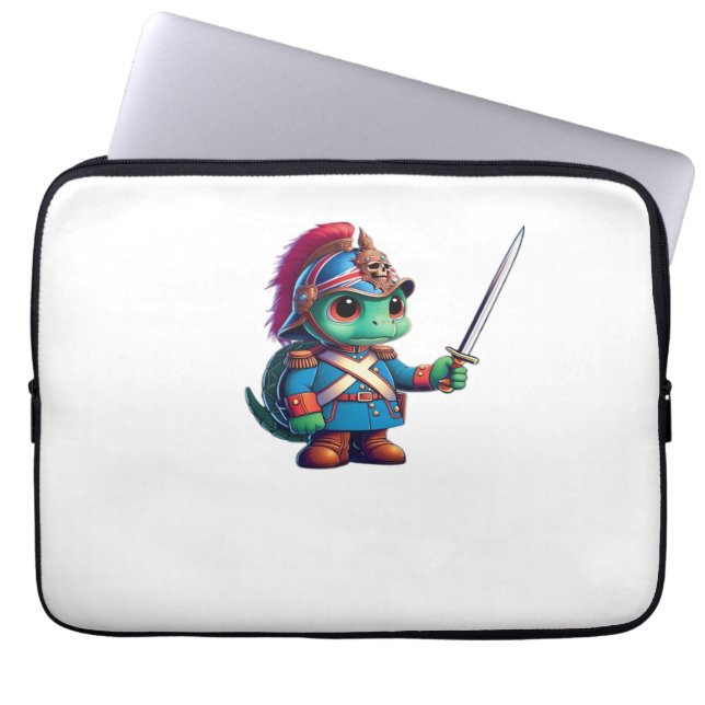 British Dragoon Defender Halloween's Regal Reptile Laptopschutzhülle (Vorderseite)