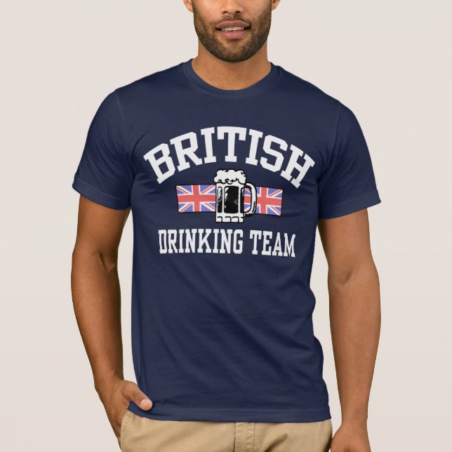 British Drink Team T-Shirt (Vorderseite)