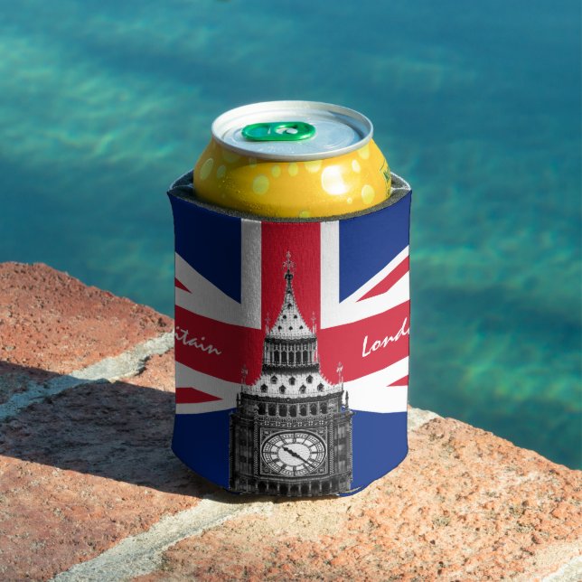 British Flag & Big Ben - London, Großbritannien /S Dosenkühler (In Situ Pool)