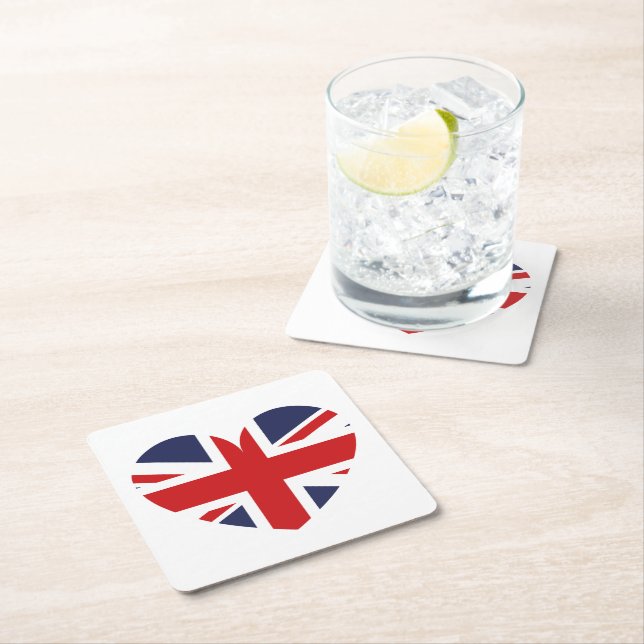 British Flag Drink Untersetzer (Vor Ort)