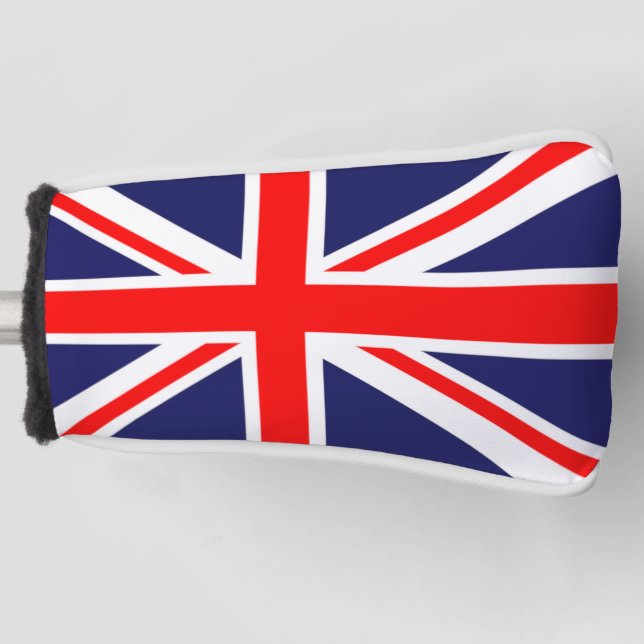 British Flag Golf Head Cover Golf Headcover (Vorderseite)
