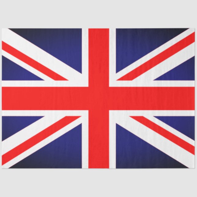 British Flag Tissue Paper Seidenpapier (Vorderseite)