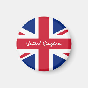 British Flag & UK - Reisen, Sport /Vereinigtes Kön Magnet