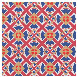 British Flag & United Fabric mode /UK Stoff