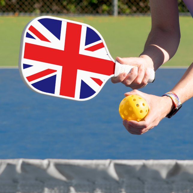 British Flag United Kingdom of England Pickleball Schläger (InSitu)