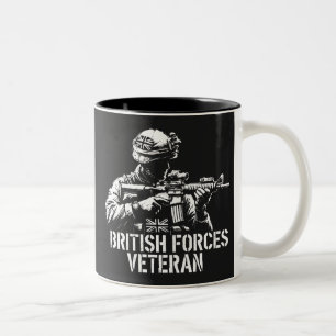 British Forces Veteran Zweifarbige Tasse
