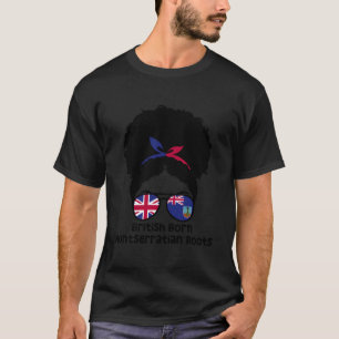 British Geboren Montserratian Roots Afro Britain M T-Shirt