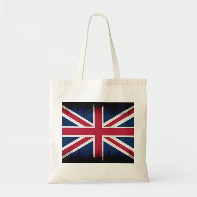 British Gewerkschaft Flag Union Jack Patriotic Des Tragetasche (Vorne)