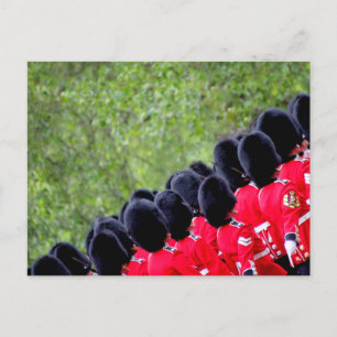 British Guardsman in London Postcard Feiertagspostkarte