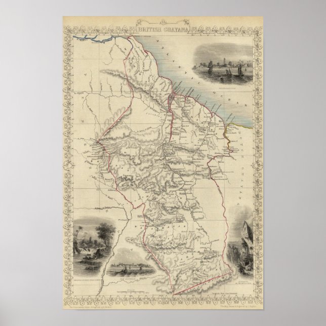 British Guayana Poster (Vorne)