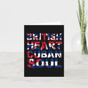 British Heart Cuban Soul Karte