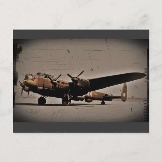 British Heavy Bomber Postkarte (Vorderseite)