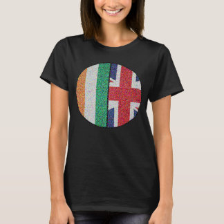 British Irish Flag Circle Great Britain & Ireland T-Shirt