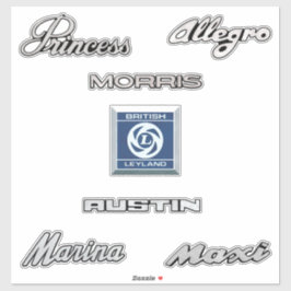 British Leyland Theme Aufkleber