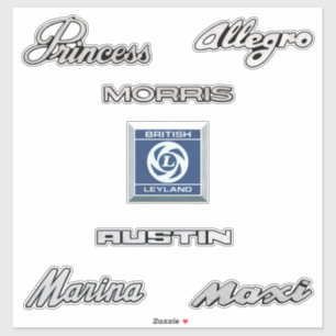 British Leyland Theme Aufkleber