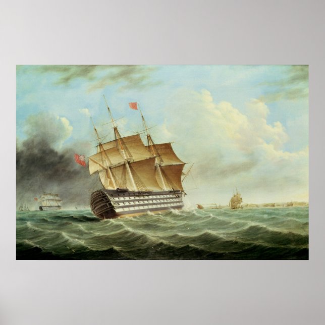 British Man-o'-War Poster (Vorne)