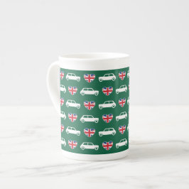 British Mini Cooper Hearts - Tasse der grünen Knoc
