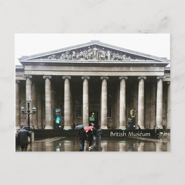 British Museum - London Postkarte (Vorderseite)