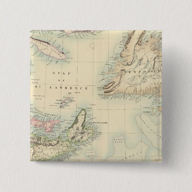 British North America 3 Button (Vorderseite)