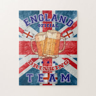 British Offiziell Drinking Team. Schönes Bier