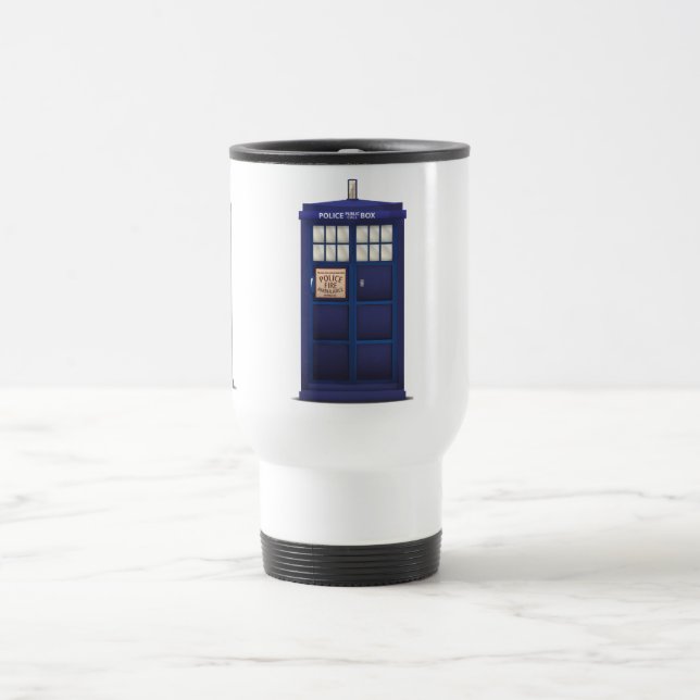 British Police Box Reisebecher (Mittel)
