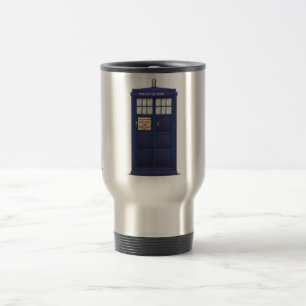 British Police Box Reisebecher